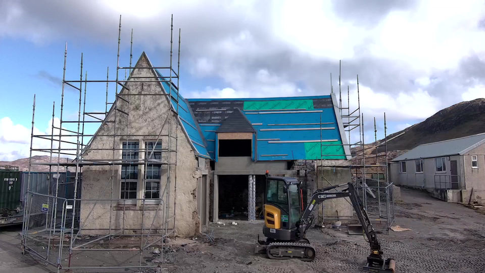 Eriskay Heritage Build March 2023